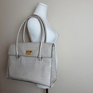 Kate Spade New York Women's Cream Leather Shoulder Bag